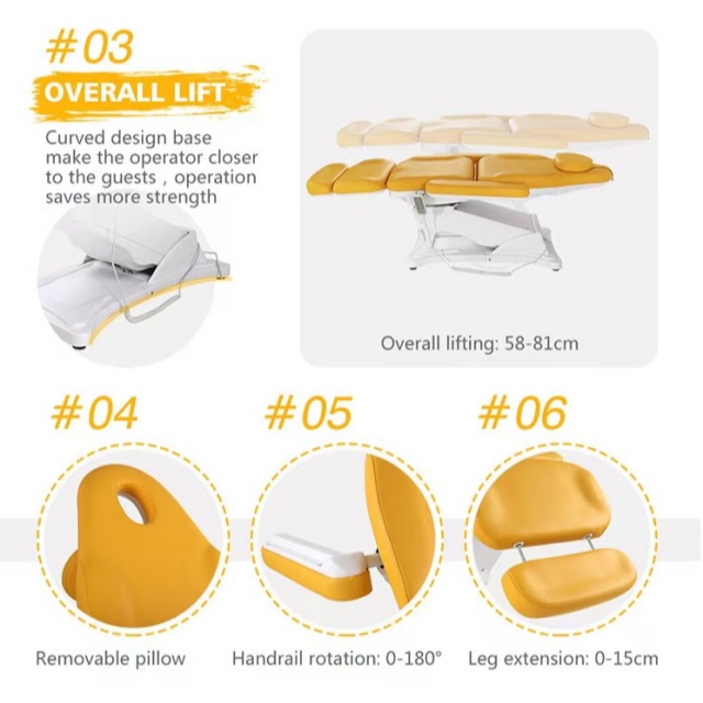 Chaise d'examen de soins de beauté 2