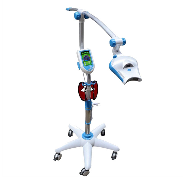 Machine dentaire portative de blanchiment des dents d'écran tactile