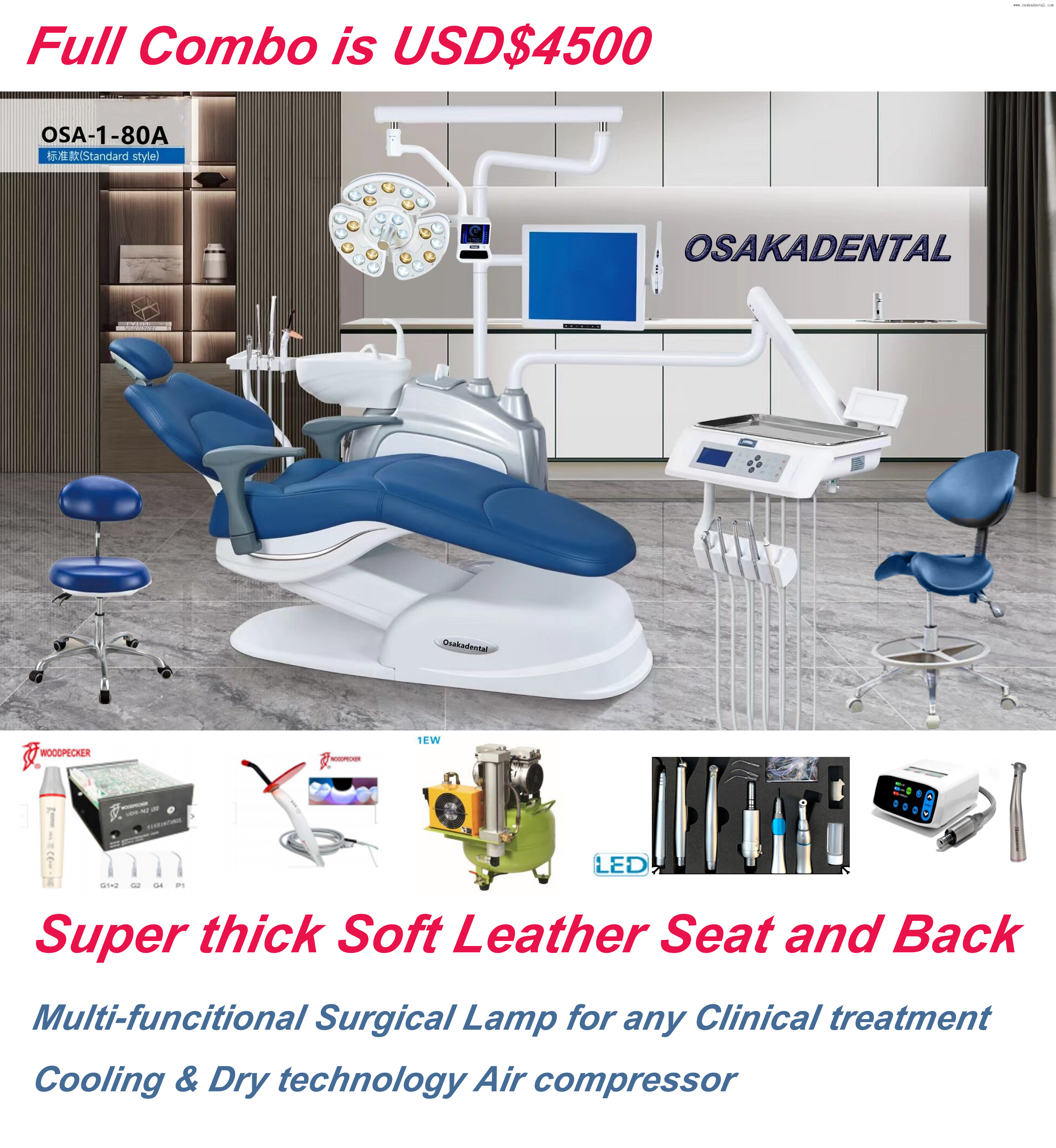USD4500--OSA-1-80A Dental chair promotin set USD4500--OSA-1-80A Ensemble de promotion de fauteuil dentaire