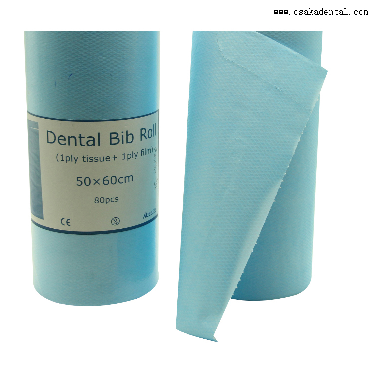 dental bibs roll 1 bavoirs dentaires rouleau 1