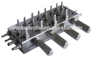dentaire 4 en 1 valve pour pièces de rechange d'unité dentaire osakadental