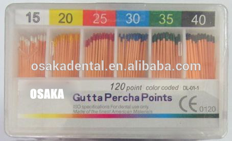 Points Gutta Percha / matériel dentaire / matériel orthodontique