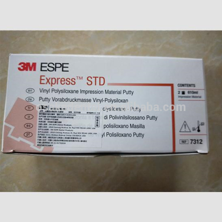 Un mastic de matériau d'empreinte en vinyle polysiloxane Dental Express STD