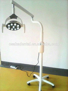 Lampe Led dentaire de haute qualité avec 9 ampoules (elle peut changer deux couleurs en fonction de la température)