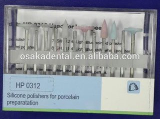 Kit de polissage dentaire pour dents de burin Kit de polissage de diamant pour fraise Kit de fraise dentaire à faible vitesse Fraise chirurgicale RA0309