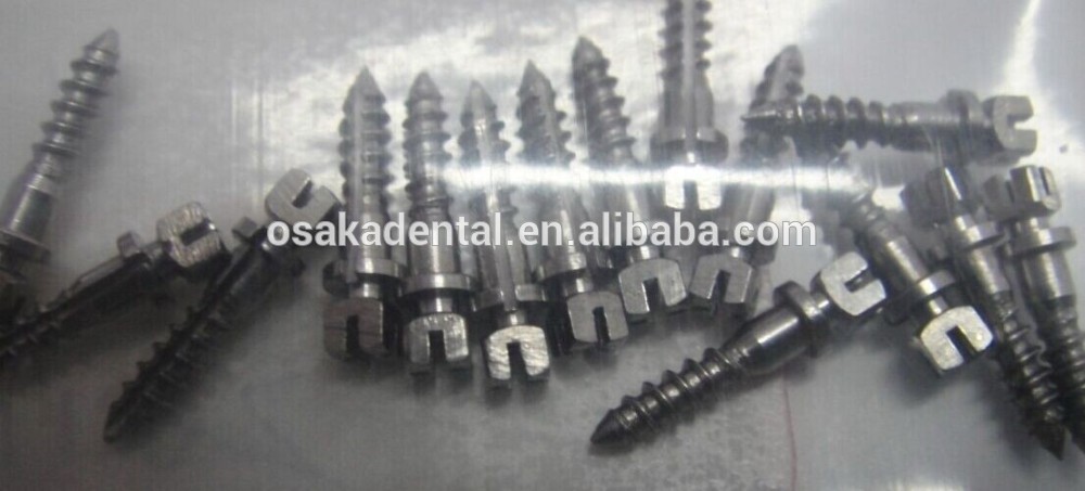 Manufacture de piliers dentaires en acier inoxydable vendus dans le monde entier