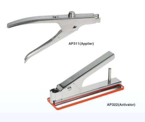 Type compatible applicateur et activateur dentaire de capsule d'amalgame