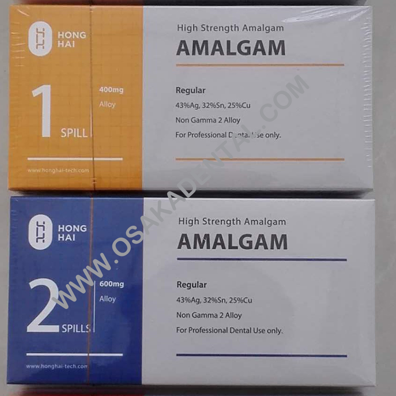 OSA-Capsule - 4 capsules d'amalgame dentaire haute résistance Osakadental 1 déversement 200 mg 400 mg 600 mg 800 mg