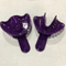 Plateau d'empreinte dentaire jetable pour enfants ABS avec plateau de maille dentaire supérieur et inférieur de différentes tailles