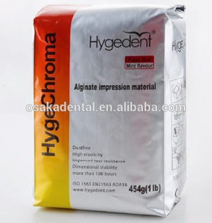 Matériaux d'impression d'alginate dentaire de décoloration OSA-HY3 trois
