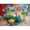 Unité dentaire pour enfants approuvée par la FDA avec unité de fauteuil dentaire pour enfants au design dinosaure et chat bleu