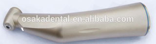 Nouveau contre-angle en fibre optique dentaire avec bouton-poussoir / pièce à main 1: 1 / basse vitesse interne