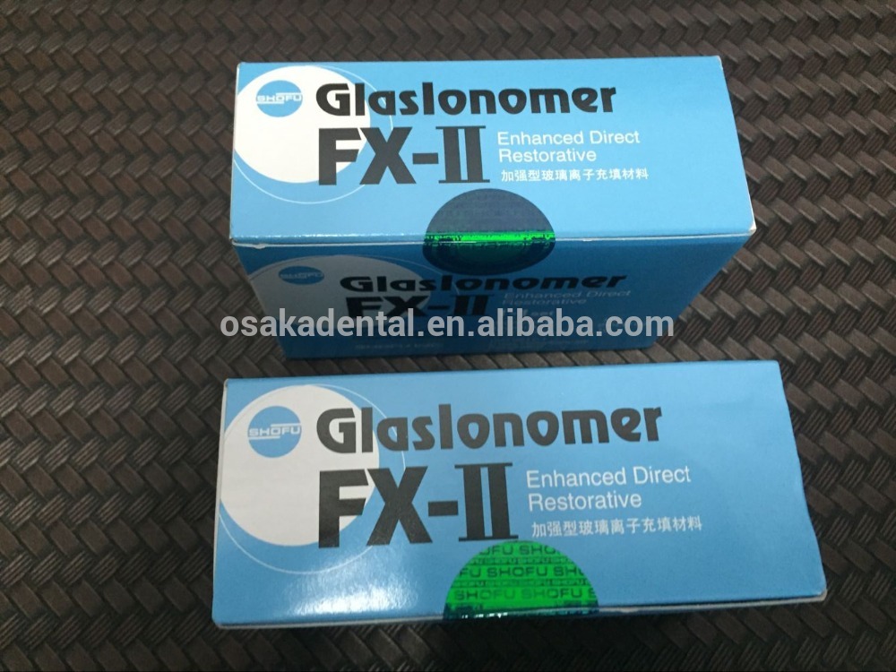 Glaslonomer FX-II Ciment / Verre Ciment d'ionomère pour le remplissage dentaire