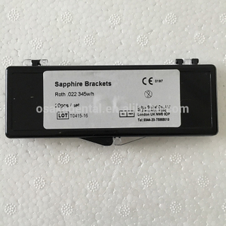 Accessoires orthodontiques saphir dentaire doux