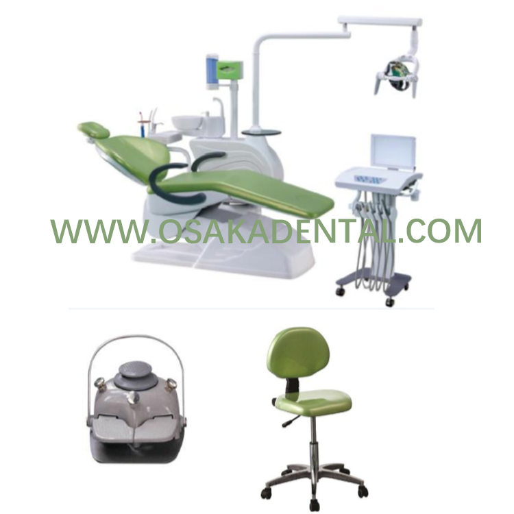 Modèle de fauteuil dentaire OSA-1-68A fonctions économiques / pliables du prix du fauteuil dentaire / machines dentaires guangdong