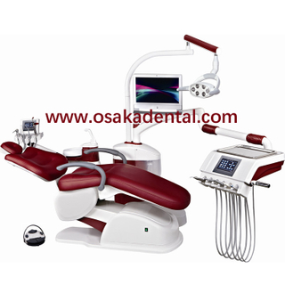 Fauteuil dentaire pour unités dentaires OSA-A6800 Unité dentaire de grande classe avec système de contrôle numérique tout écran tactile
