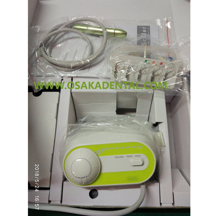 Détartreur ultrasonique dentaire sans fil contrôle automatique de l'eau LED pièce à main scellé type ou type détachable e