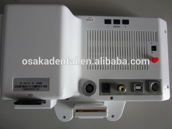 Caméra intra-orale LCD 5 pouces / endoscope avec lecteur de film radiographique / VGA / vidéo / sortie USB