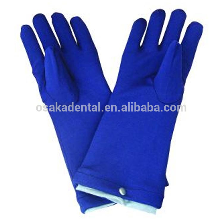 Gants protecteurs confortables en plomb pour radiographie dentaire