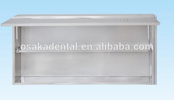Armoire murale médicale pour cabinet dentaire en acier inoxydable