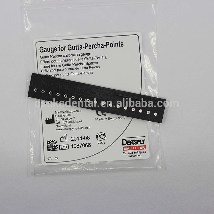 Dentsply Autoclavable Gutta Percha Points Gp Gauge Gauge Endo Box