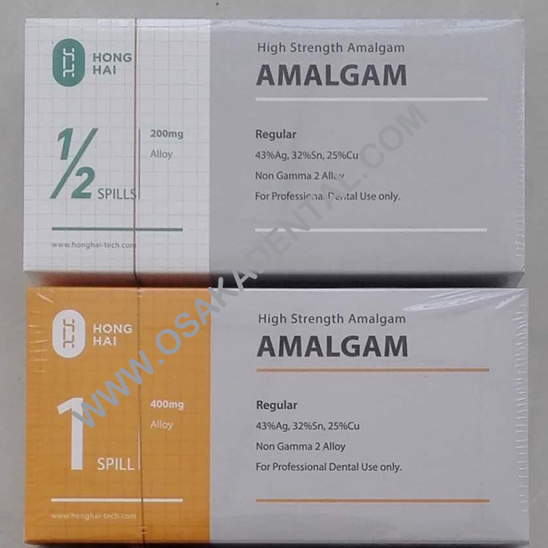 OSA-Capsule - 4 capsules d'amalgame dentaire haute résistance Osakadental 1 déversement 200 mg 400 mg 600 mg 800 mg