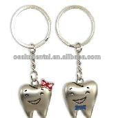 Vente chaude Lovers porte-clés / sans dents / accessoires dentaires / produits culturels dentaires / accessoires dentaires oraux