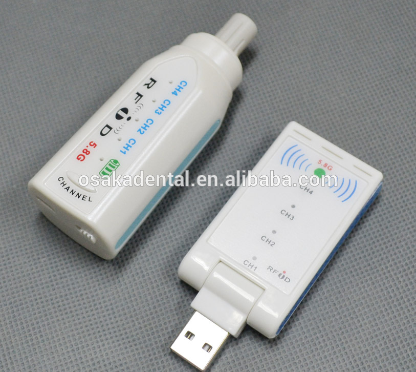 Moniteur dentaire blanc 15 pouces Système de caméra intra-orale avec VGA + VIDEO + USB