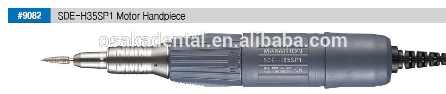 Pièce à main de polissage dentaire portable électrique à micromoteur fort de 35000 tr / min