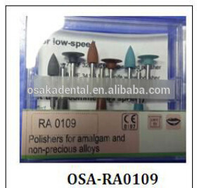 Kit de polissage dentaire Diamond Bur / Silver-mercury alliage (emballage simple intra-oral)