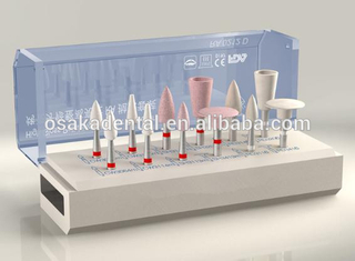 Kit de polissage pour porcelaine / fraise chirurgicale dentaire à faible vitesse RA0212D