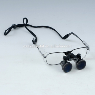 Loupes dentaires chirurgicales en verre grossissant 2.5X / 3.5X / Loup dentaire