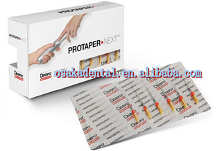 Protaper Next / limes rotatives dentaires / limes canalaires / limes niti