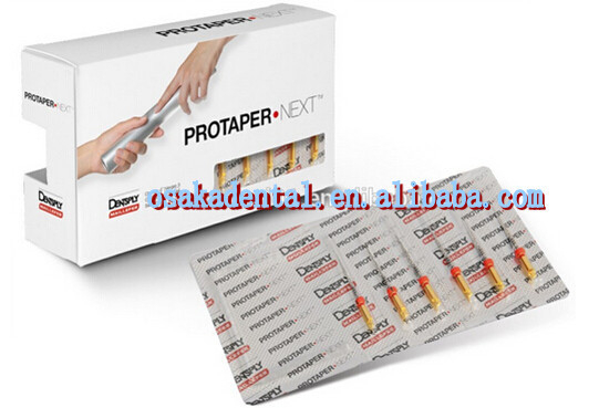 Protaper Next / limes rotatives dentaires / limes canalaires / limes niti