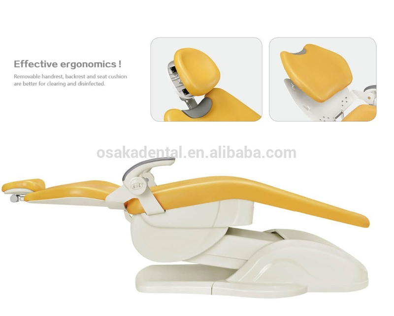 Chaise dentaire / unité dentaire de version de mise à niveau de vente chaude