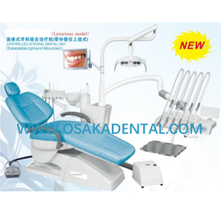 Modèle de fauteuil dentaire à lampe OSA-26A LED Fauteuil dentaire de luxe / unité dentaire / unité dentaire pour équipement dentaire