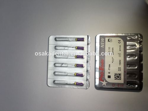 Introduction de produits liés aux fichiers endodontiques