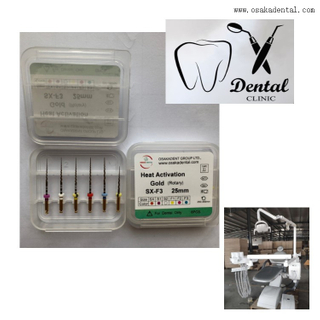 Fichier endodontique des fichiers de canal racine activés à la chaleur NITI pour la clinique dentaire