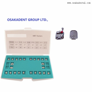 Support auto-ligaturant MBT orthodontique en métal dentaire