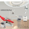 Unité de chaise dentaire de luxe avec lampe de capteur