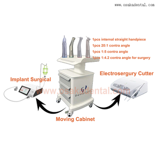 Fauteuil dentaire Portable avec unité d'électrochirurgie, pour coupe-tissu et Machine d'implant dentaire, Promotion