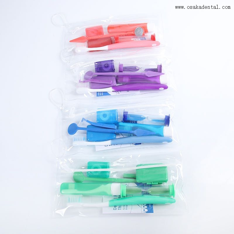 Kit orthodontique 8 pièces en PVC souple avec minuterie