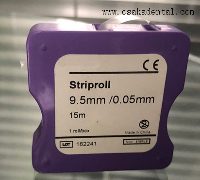 STRIPROLL-RESINE pour traitement dentaire pour pièce à main dentaire