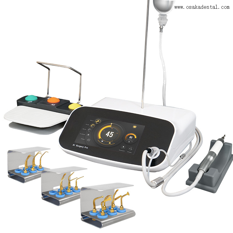 Machine piézo-dentaire portative de chirurgie dentaire d'os avec le contre-angle léger mené