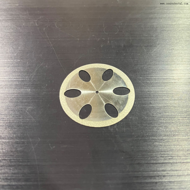 Disque de scie dentaire à meule diamantée de haute qualité, coupe et façonnage