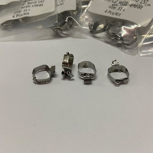 Accessoires orthodontiques dentaires, bande molaire dentaire avec taquet