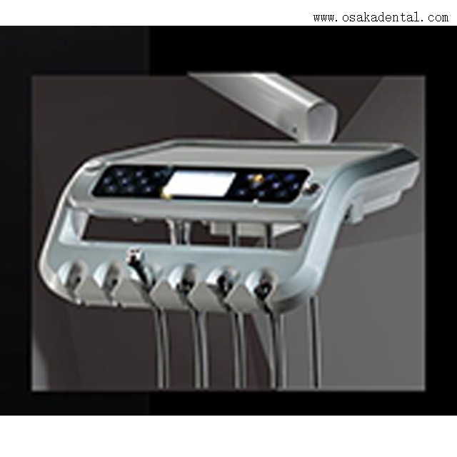 Lampe de fauteuil dentaire en cuir confortable pour clinique dentaire avec matériau d'alginate d'impression dentaire