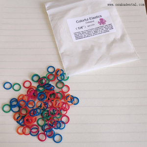 Accessoires orthodontiques dentaires Bande de caoutchouc / Bande élastique / Bande de puissance