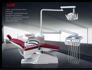 Unité dentaire intégrée multifonctionnelle, avec contrôleur au pied, fauteuil dentaire avec compresseur d'air, vente en gros