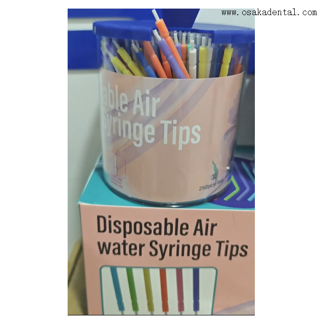 Seringue à eau jetable polyvalente, accessoires de blanchiment des dents